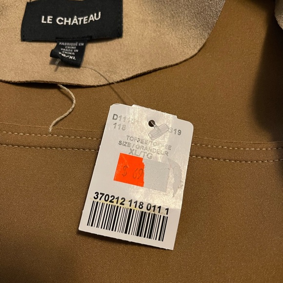 Le Chateau Suede Jacket - Picture 2 of 2